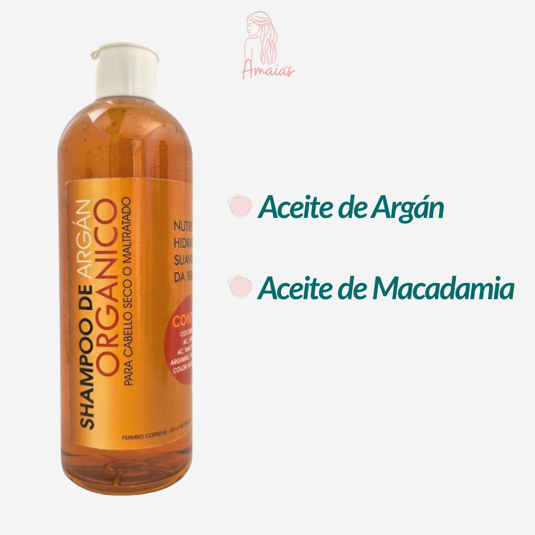 SHAMPOO DE ARGÁN ORGÁNICO