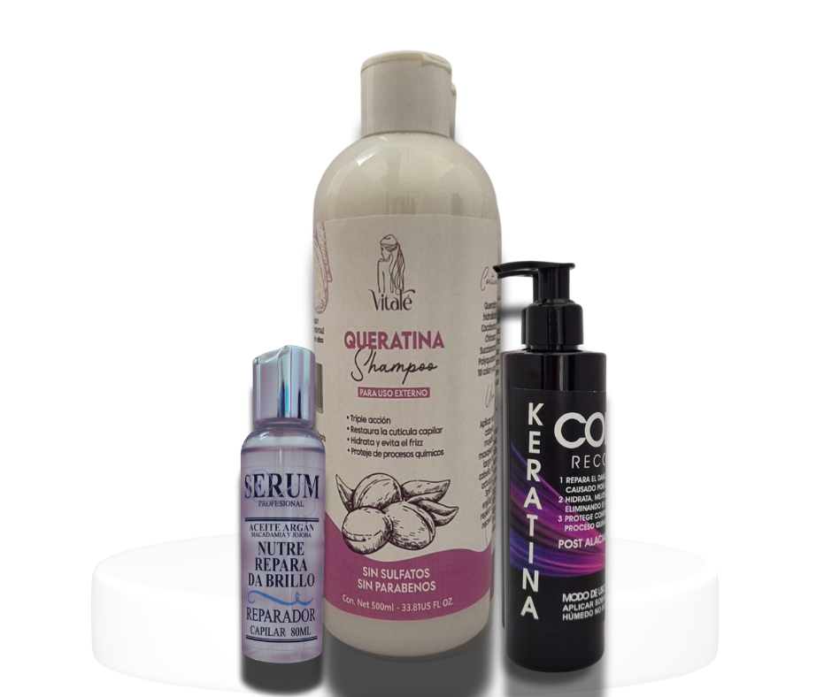 Kit de Restauración Profunda para Cabello Severamente Dañado