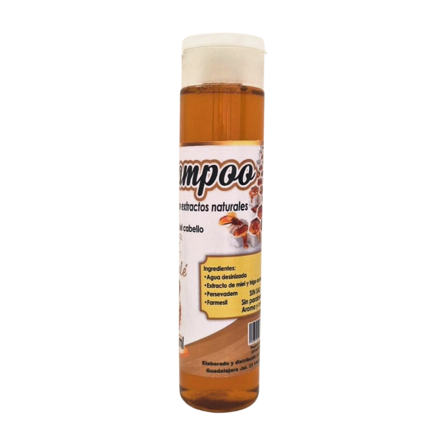 Shampoo Orgánico de Miel