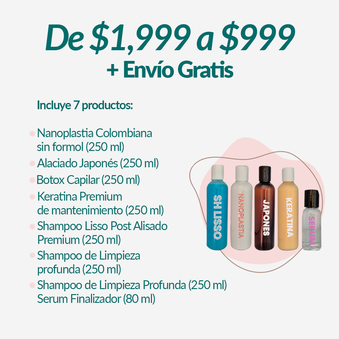 Kit Inicial – Tratamiento Capilar Completo