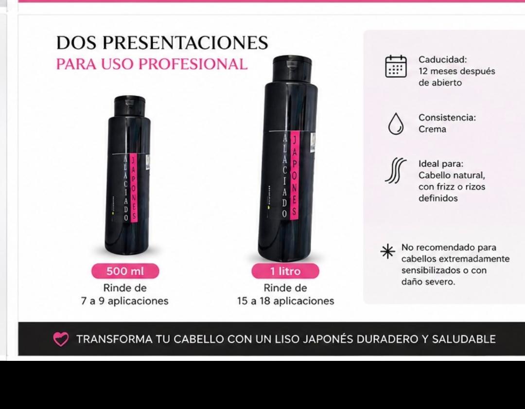 Alaciado Japonés Profesional Amaia’s – Liso, Brillo y Control de Frizz