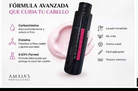 Alaciado Japonés Profesional Amaia’s – Liso, Brillo y Control de Frizz