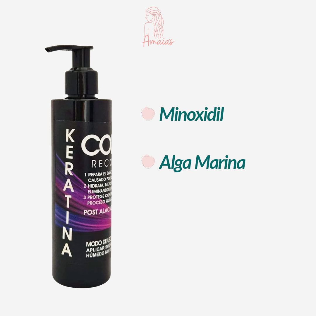 KERATINA Y COLAGENO POST ALACIADOS  250ML