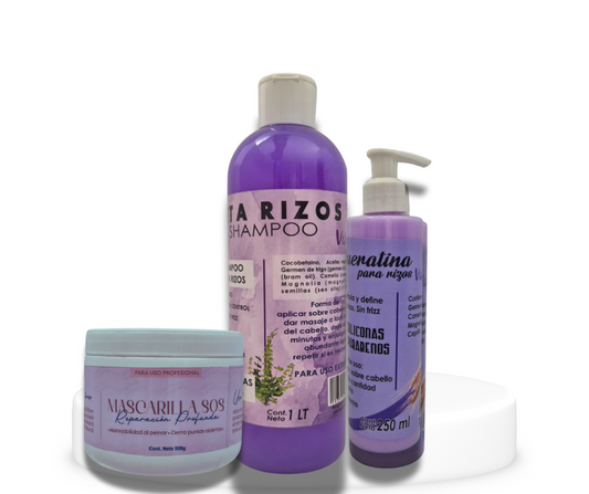 Kit Definidor de Rizos y Control de Frizz