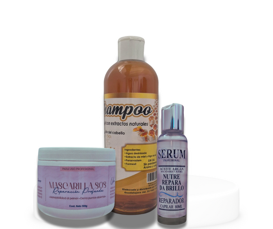 Kit de Reparación Extrema para Cabello