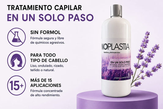 Nanoplastia Colombiana Profesional – Alisado Orgánico hasta 90% Sin Formol, Brillo y Reparación