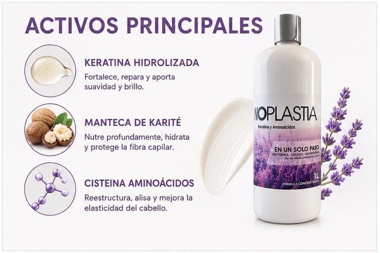 Nanoplastia Colombiana Profesional – Alisado Orgánico hasta 90% Sin Formol, Brillo y Reparación