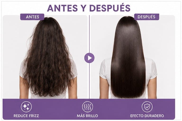 Nanoplastia Colombiana Profesional – Alisado Orgánico hasta 90% Sin Formol, Brillo y Reparación