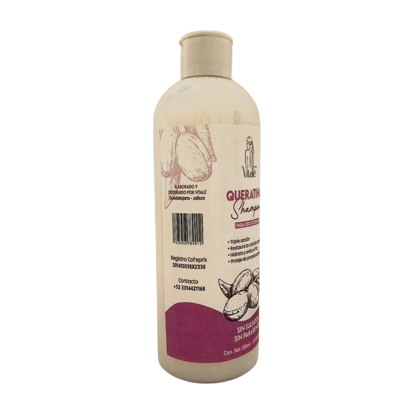 Shampoo con Keratina
