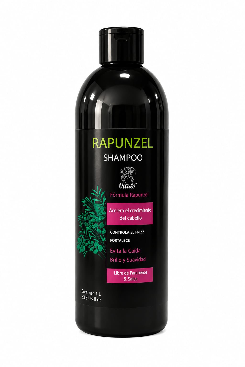 Shampoo Fórmula Rapunzel Crecimiento | Menudeo Mayoreo y Maquila Blanca