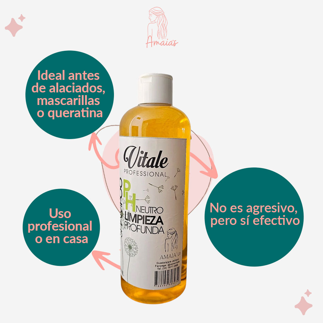 SHAMPOO ABRE CUTICULA  LIMPIEZA PROFUNDA