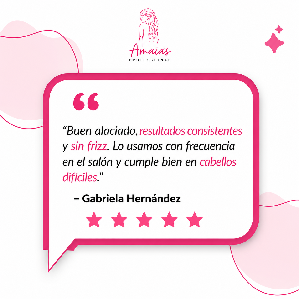 Alaciado Japonés Profesional Amaia’s – Liso, Brillo y Control de Frizz