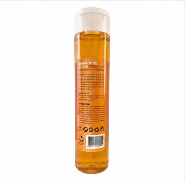 SHAMPOO DE ARGÁN  Y MACADAMIA ORGÁNICO