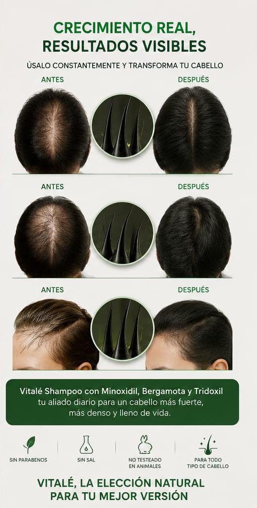 SHAMPOO MIINOXIDIL CON BERGAMOTA